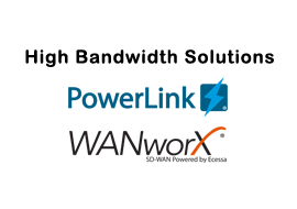Ecessa High Bandwidth Solutions